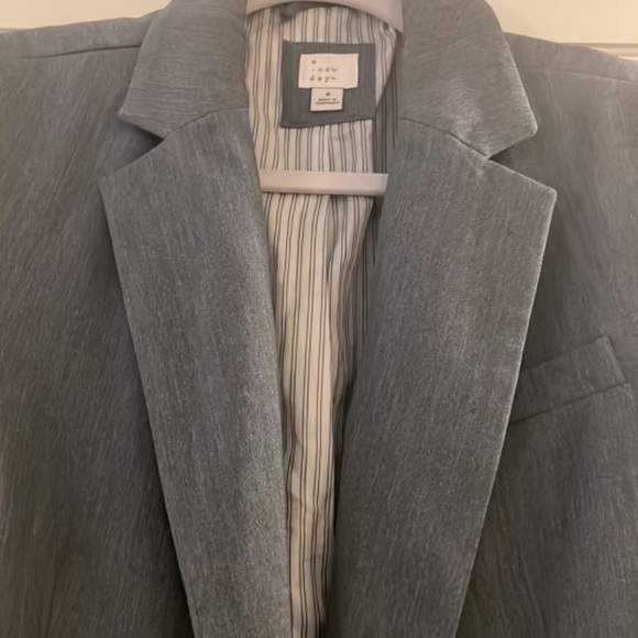A New Day gray blazer size 8 - Picture 7 of 9